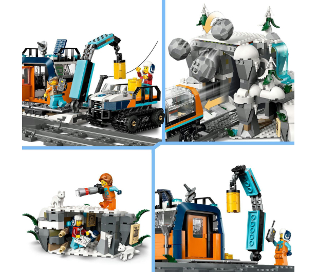 LEGO City 60470 Ekspres polarny arktycznych odkrywców - 1331645 - zdjęcie 4
